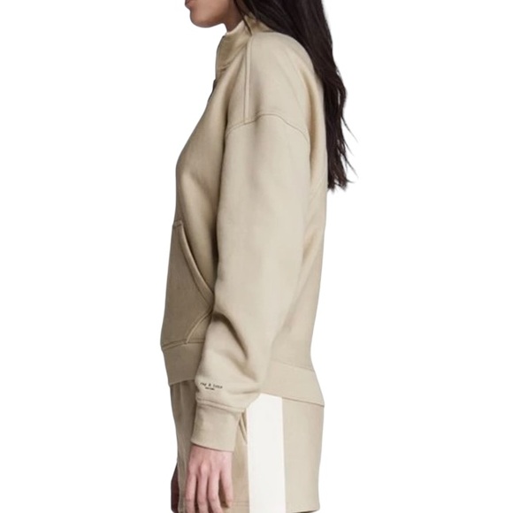 Rag & Bone City half zip terry pullover - Picture 2 of 12